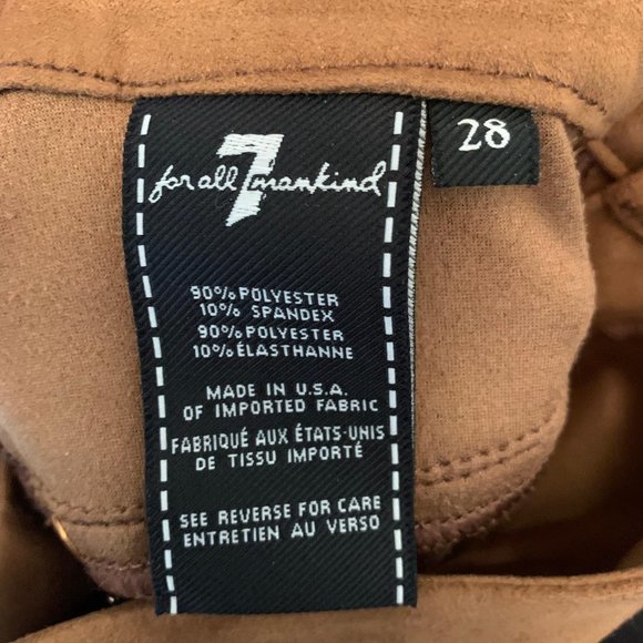 7 for All Mankind 28 Ankle Pants Leggings Bottoms - Picture 2 of 4
